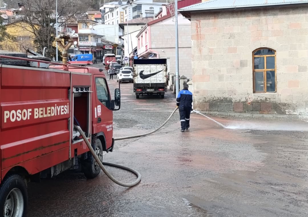 Ramazan Öncesinde İlçe Genelinde Kapsamlı Temizlik Çalışması