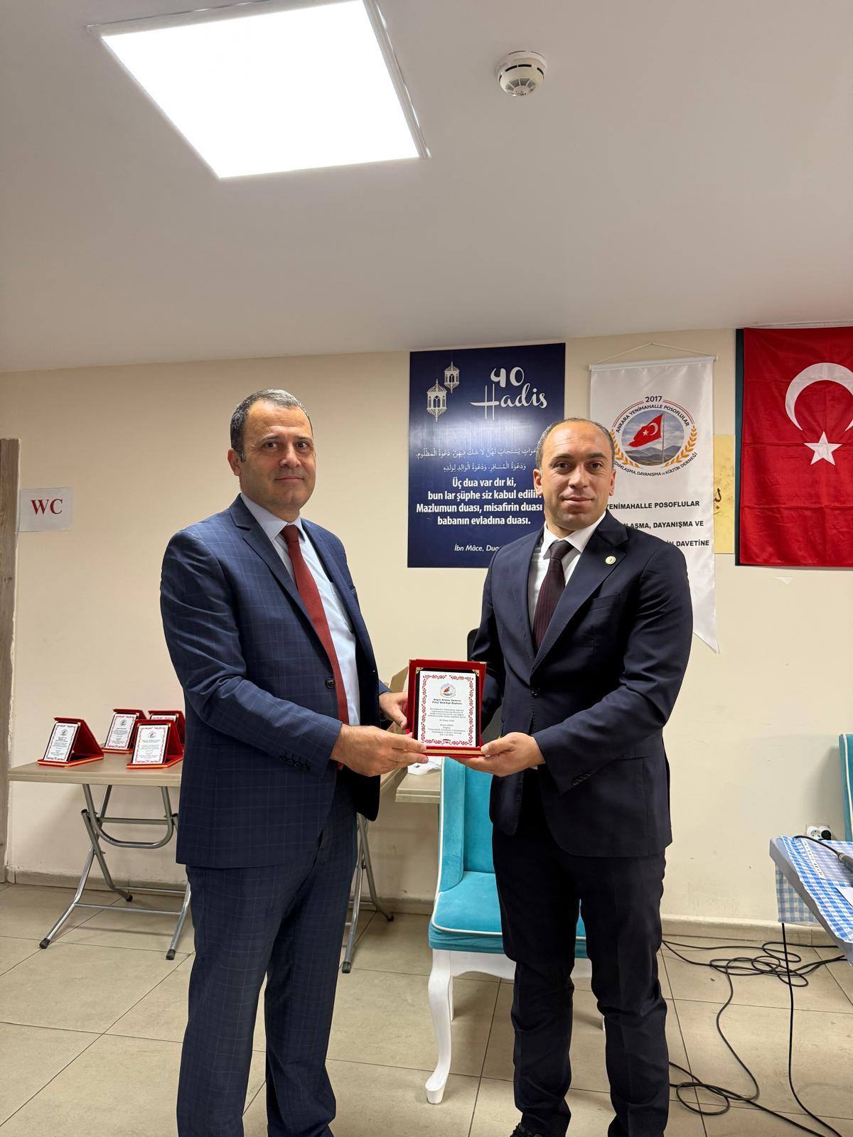 Posof Belediye Başkanı Erdem Demirci, Ankara temasları kapsamında Yenimahalle Posoflular Derneği tarafından düzenlenen hemşehri buluşmasına katıldı.